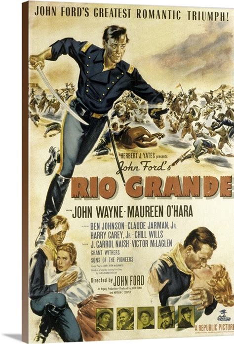 Rio Grande - Movie Poster | Great Big Canvas