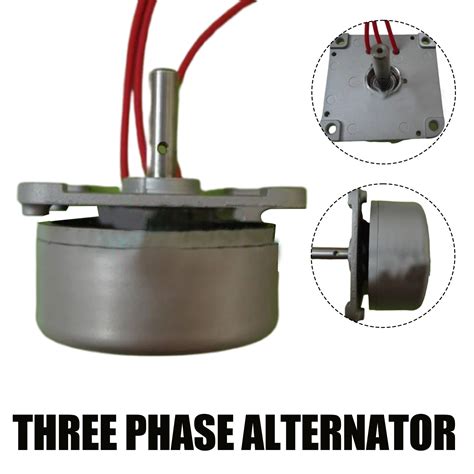 Mini Turbine Olienne Triphas E G N Rateur Manuel AC 12V Faible Aimant