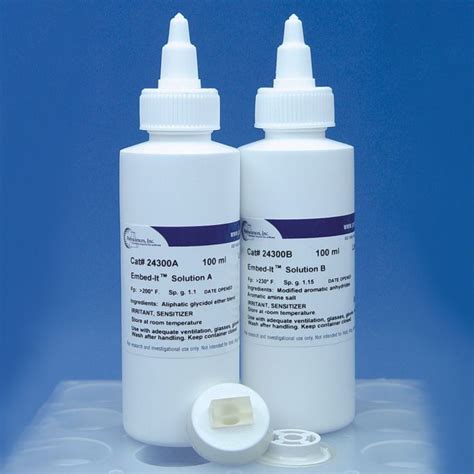 Embed It Low Viscosity Epoxy Kit Polysciences Inc