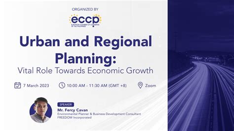 Urban And Regional Planning Vital Role Towards Economic Growth