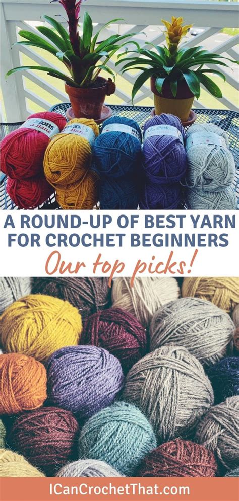 A Round Up Of The Best Yarn For Crochet Beginners