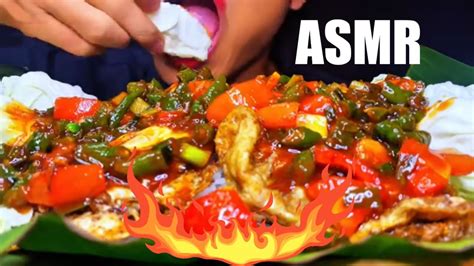 Sambel Se Mangkokasmr Nasi Telur Ceplok Sambel Klenger Mukbang