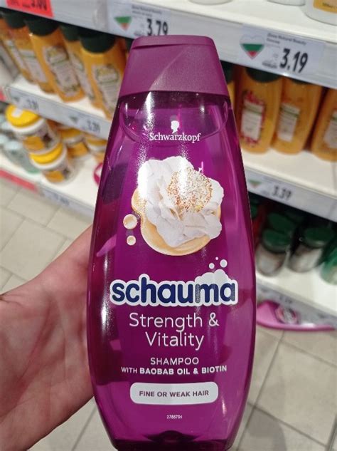 Schwarzkopf Schauma Strength Vitality Shampoo 400 Ml INCI Beauty