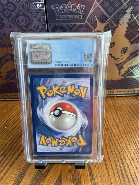 Charizard Holo Bleed Secret Wonders Pokemon Tcg Cgc