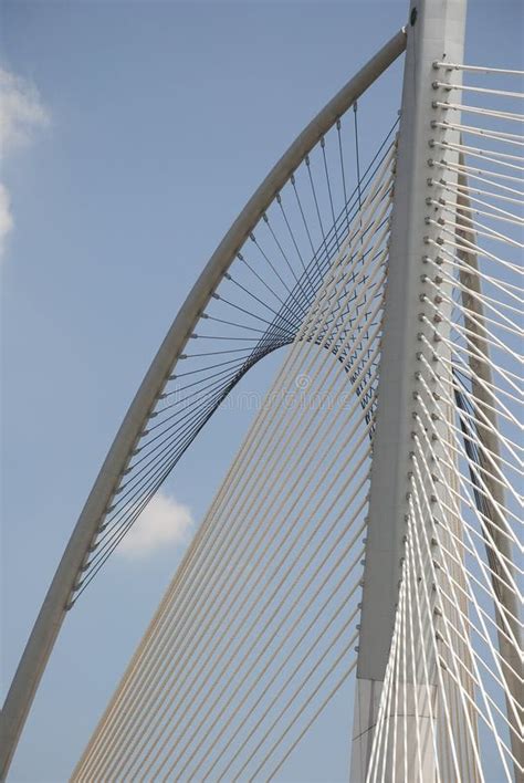 Daylight Scenery View Of Seri Wawasan Bridge Or Putra Bridge In