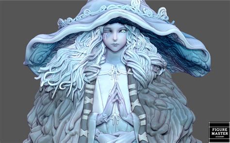 3d 文件 Ranni The Witch Elden Ring Character Girl 3d Print Model 🧙‍♀️・可下载 3d 打印设计・cults