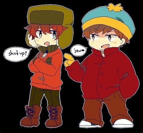 Cartman X Kyle Eric Cartman Kyle Broflovski South Park South Park Funny South Park Fanart