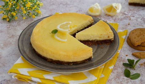 Cheesecake Al Limone Al Forno La Ricetta Del Dolce Goloso E Profumato