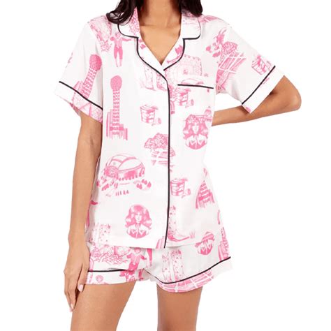 Katie Kime Pajama Shorts Set In 2023 Short Pajama Set Cute Pajama