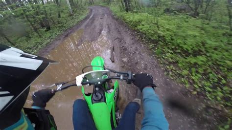 2017 Kx100 Getting Muddy Youtube