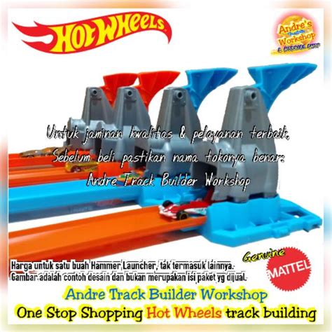 Hotwheels Track Launcher Hammer Original Mattel Hot Wheels Throwing Track Shopee Singapore