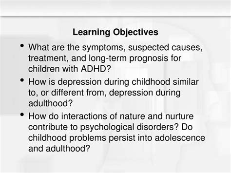 Ppt Chapter 16 Developmental Psychopathology Powerpoint Presentation