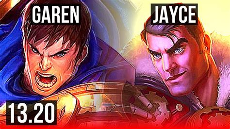 Garen Vs Jayce Top 2 8m Mastery 6 Solo Kills 6 1 2 700 Games