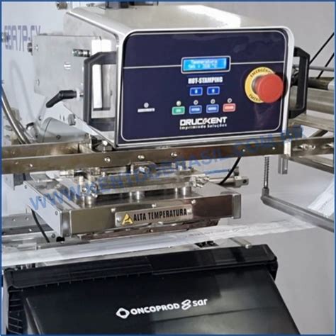 Hot stamping gravação Kent