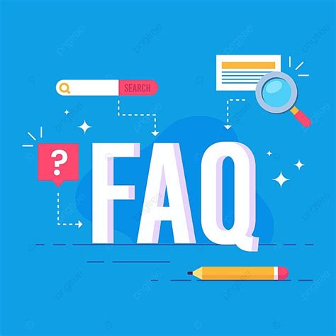 Frequently Asked Question Faq Concept Template Download On Pngtree