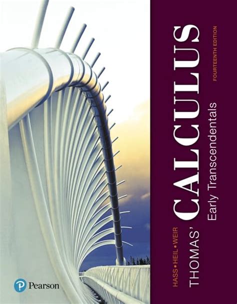 Thomas Calculus Early Transcendentals 14th Edition Finelybook