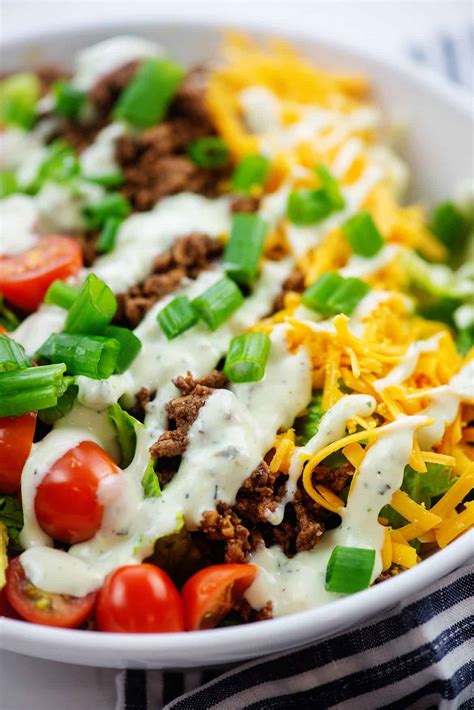 Healthy And Fresh Keto Taco Salad That Low Carb Life