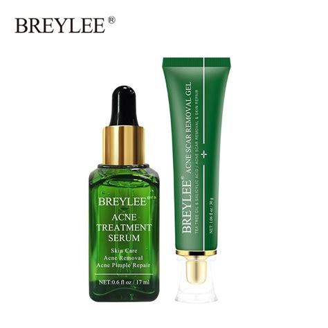 Breylee Acne Treatment Serum Acne Scar Removal Cream Box Dented