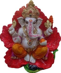 Vinayakmoorti Ganesha Idol Home Decorative Showpiece Figurine Marble