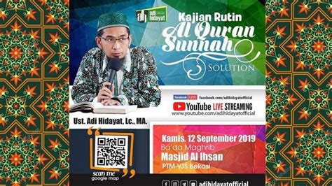 Ceramah Ustadz Adi Hidayat 2019