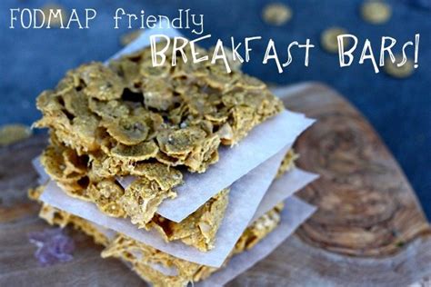 Fodmap Friendly Breakfast Cereal Bars For A Digestive Peace Of Mind