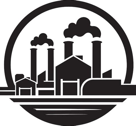 Logotipo Y Dise O Del Vector De Paisaje Urbano De Smog Que Representa