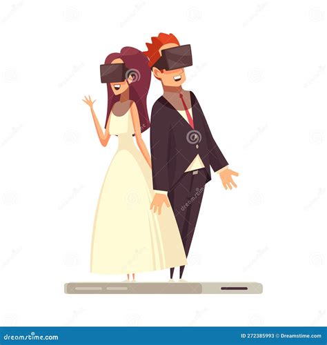 Virtual Love Concept stock vector. Illustration of internet - 272385993