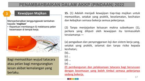 Akta Keselamatan Dan Kesihatan Pekerjaan Pindaan Dan Akta Kilang Dan