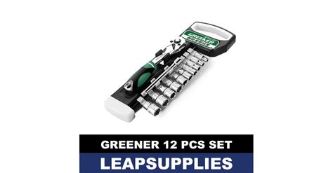 Greener Piece Ratchet Set Leapsupplies Singapore