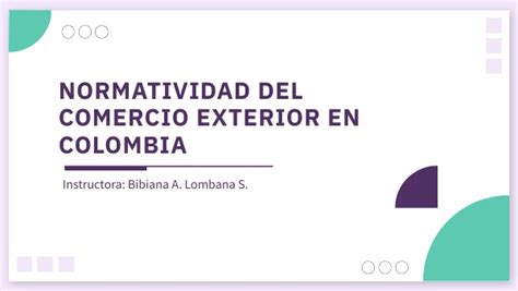 Normatividad Comercio Exterior