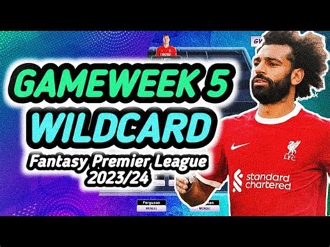 Fpl Gw Salah Wildcard Team Gameweek Fantasy Premier League Tips