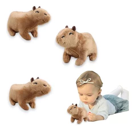 Brinquedos De Pelucia Capivara Adorável Fofa Filó 18 Cm MercadoLivre