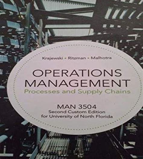 Pre Owned Operations Management Processes And Supply Chains MAN3504