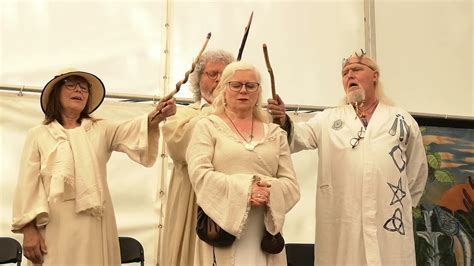 Ceremony For The New Chief Of The Order Of Bards Ovates Druids Youtube