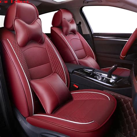 Car Believe Auto Automobiles Leather Car Seat Cover For Honda Accord Fit C Rv Xrv Crider Civic