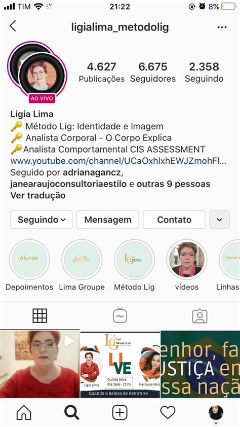 Como Come Ar Um Perfil De Consultoria De Imagem No Instagram De