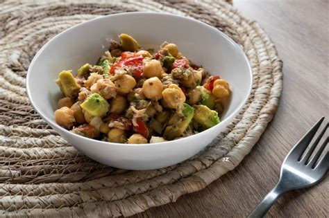 Salade De Pois Chiches Et D Avocat Une Explosion De Saveurs