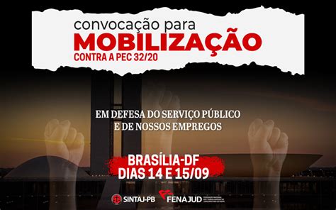 Convocação Para Mobilização Em Defesa Do Serviço Público E De Nossos