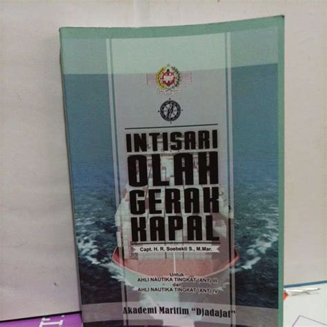 Jual Buku Intisari Olah Gerak Kapal Shopee Indonesia