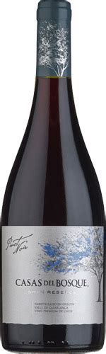 Casas Del Bosque Gran Reserva Pinot Noir Mesa De Cata La Cav