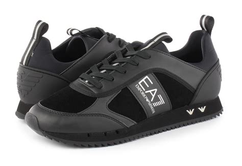 Ea Emporio Armani Sneakersy Suede Xk X Blktenisky Boty