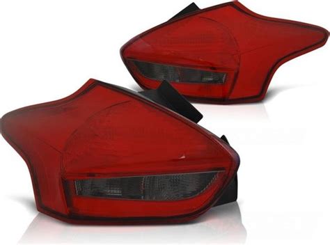 Achterlichten FORD FOCUS 3 15 18 HATCHBACK ROOD SMOKE LED Bol