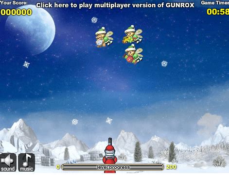 GunRox Santa Vs Elves Demo Play Online On Flash Museum