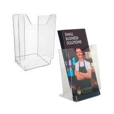 Zig Zag Acrylic Leaflet Holder Acrylic Pamphlet Stand