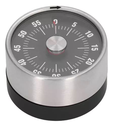 Timer Mec Nico De Cocina Dise O Magn Tico Acero Inoxidable Cuotas