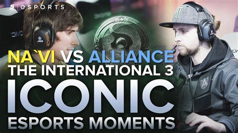 ICONIC Esports Moments Na Vi Vs Alliance At TI3 Ft S4 S Million