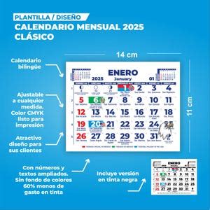 Dise O Plantilla Calendario Mensual Cl Sico Con Santoral M Xico