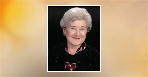 Anna Debevec Obituary 2024 Geib Funeral Homes