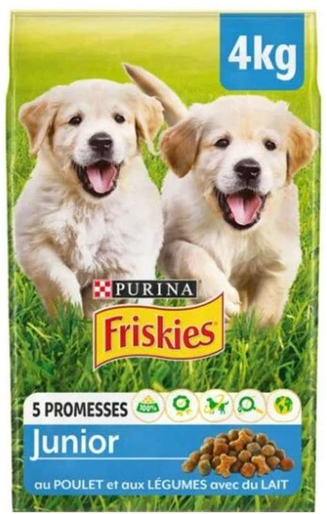 Croquettes Pour Chien Junior Poulet Purina Friskies 4 Kg La Belle