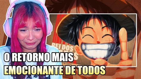 NIXIE REACT Rei Dos Piratas Luffy One Piece Enygma O MELHOR